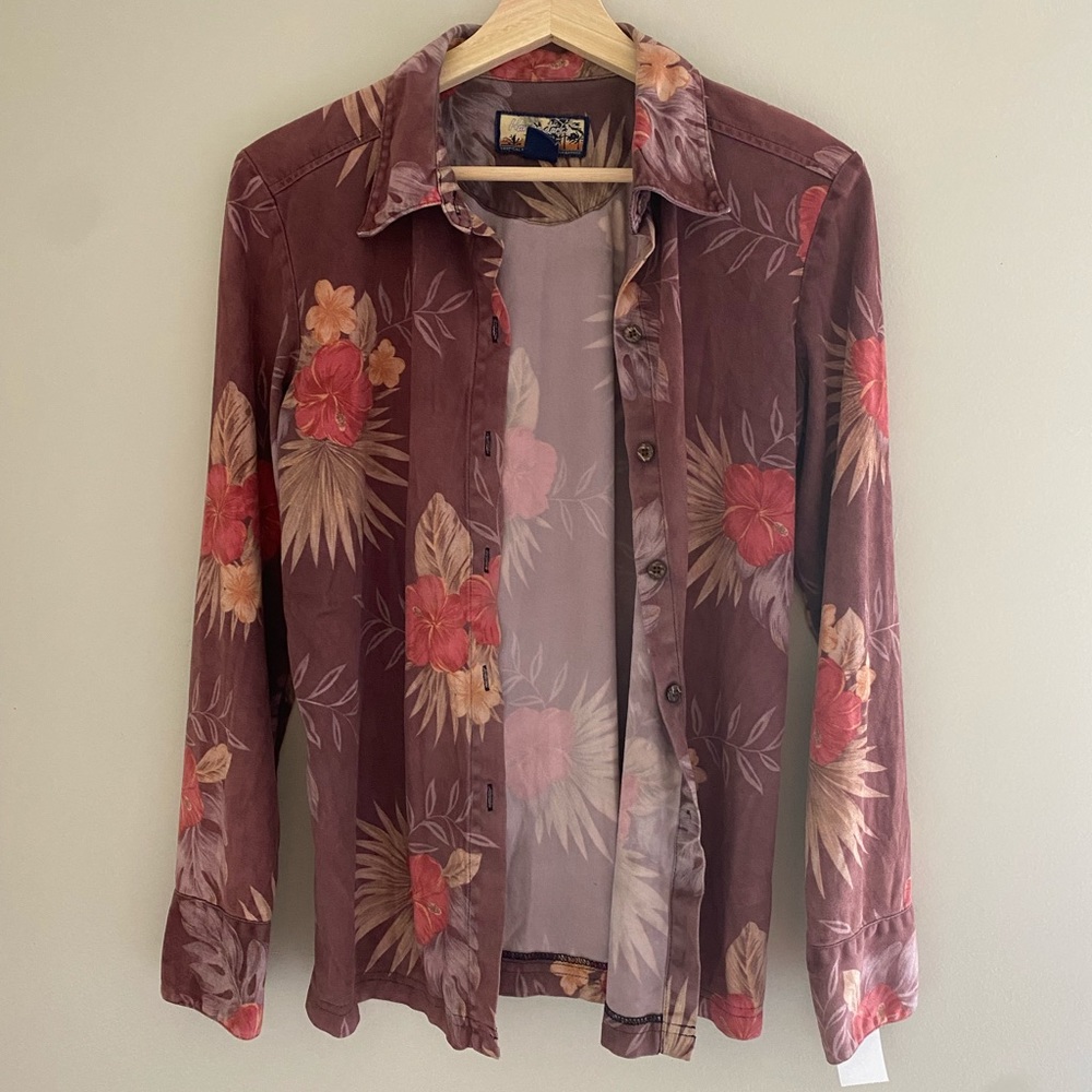 Havana Jacks Cafe | Suede-like Button Down